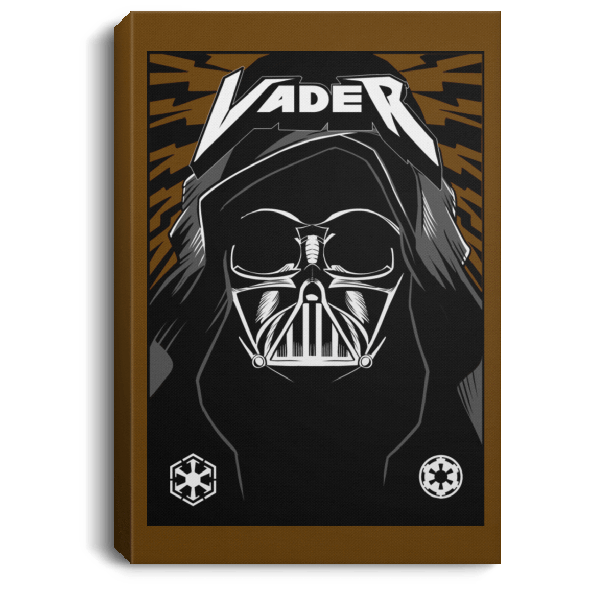 Housewares Brown / 8" x 12" Vader Rock Premium Portrait Canvas