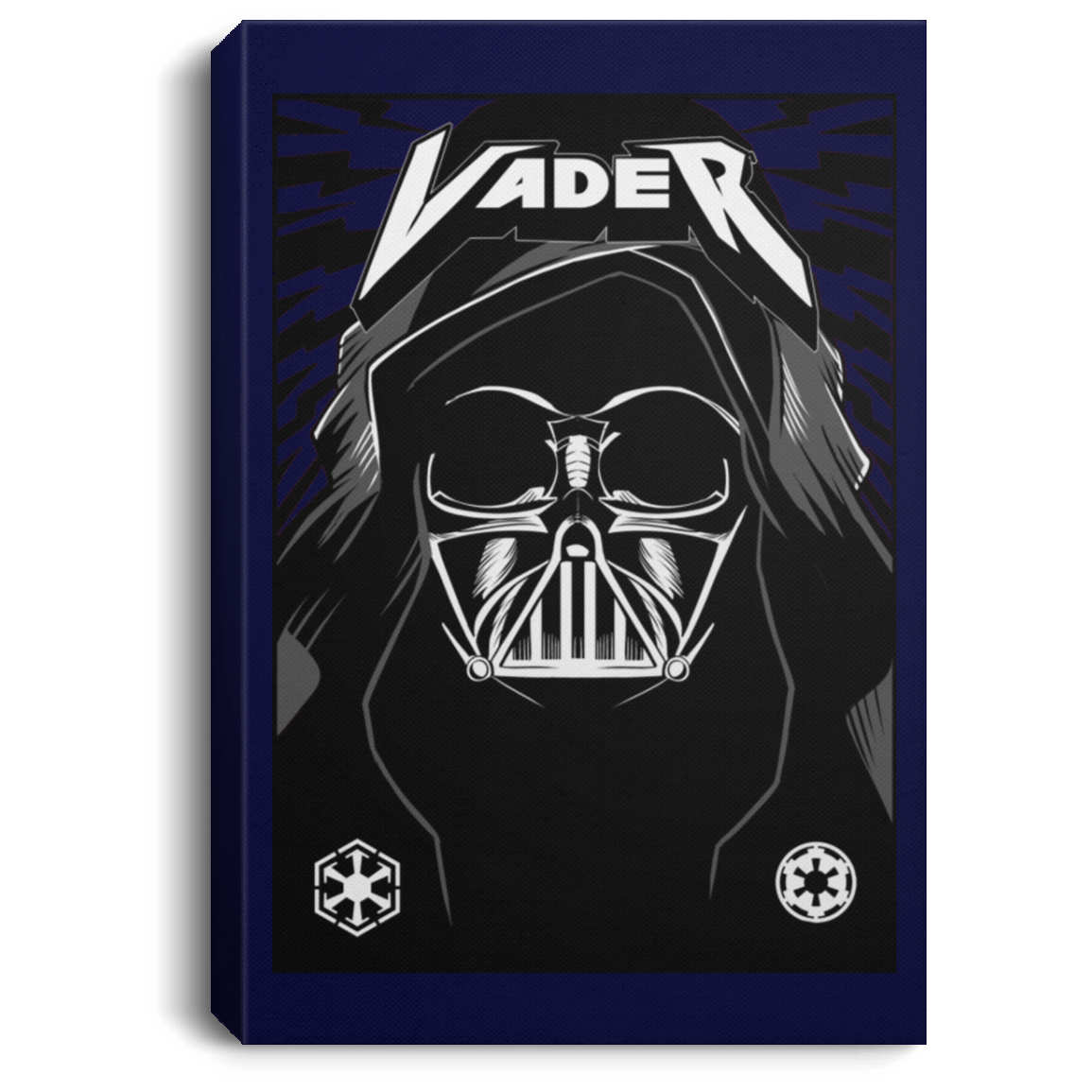 Housewares Navy / 8" x 12" Vader Rock Premium Portrait Canvas
