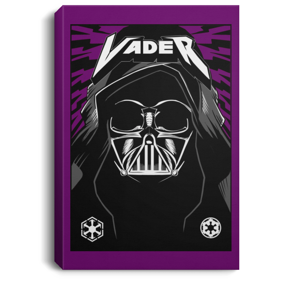 Housewares Purple / 8" x 12" Vader Rock Premium Portrait Canvas