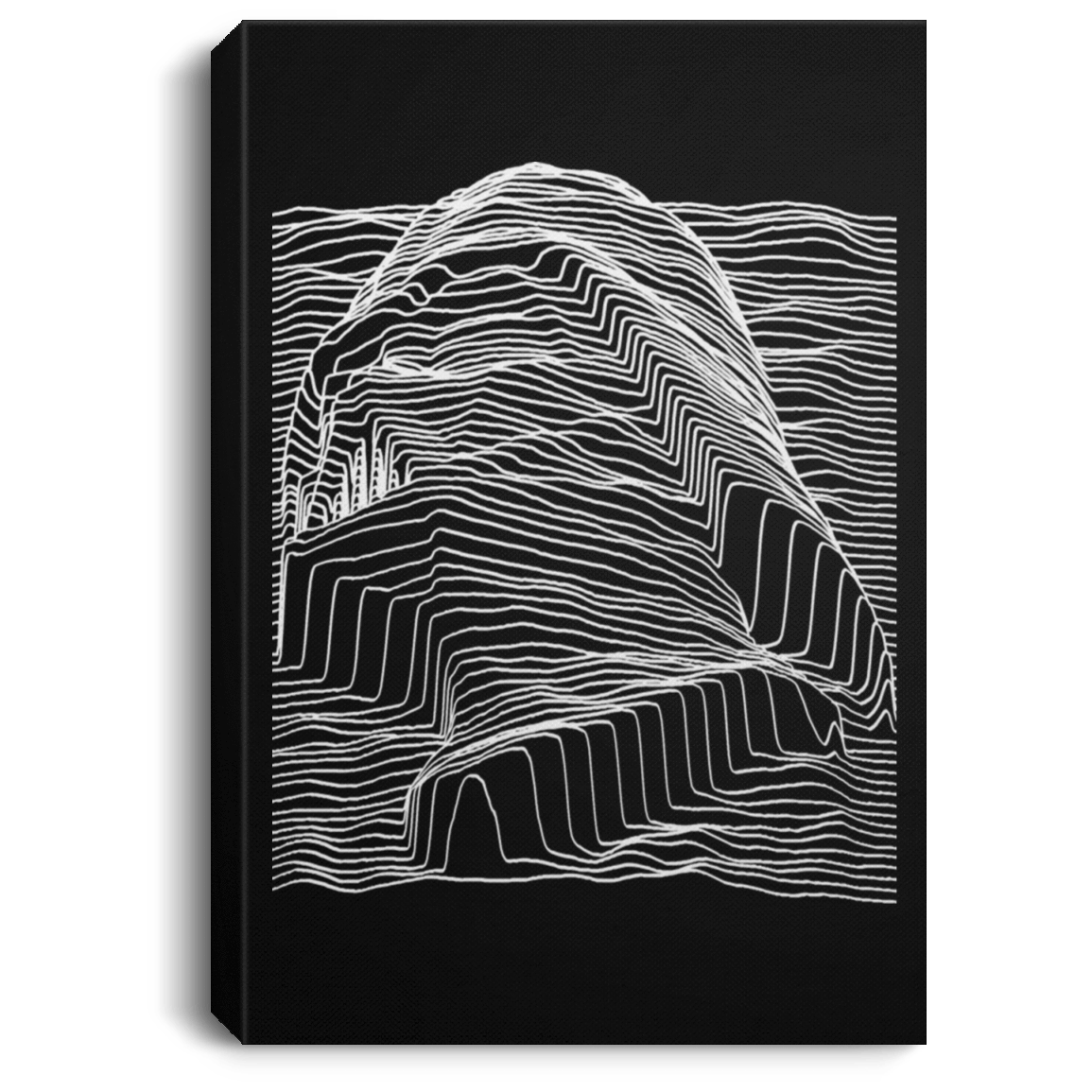 Housewares Black / 8" x 12" Vader Vision Premium Portrait Canvas