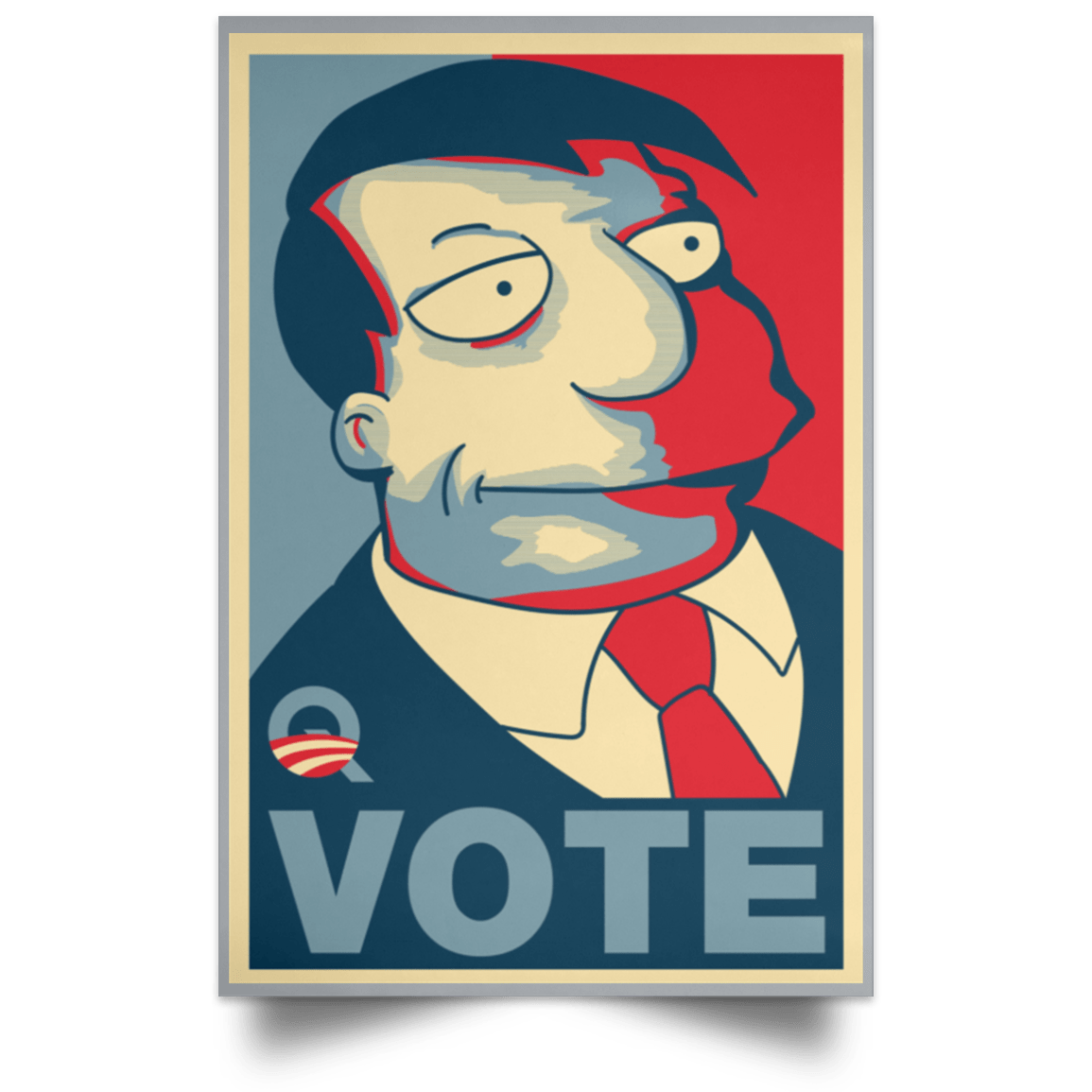 Vote Quimby Portrait Poster