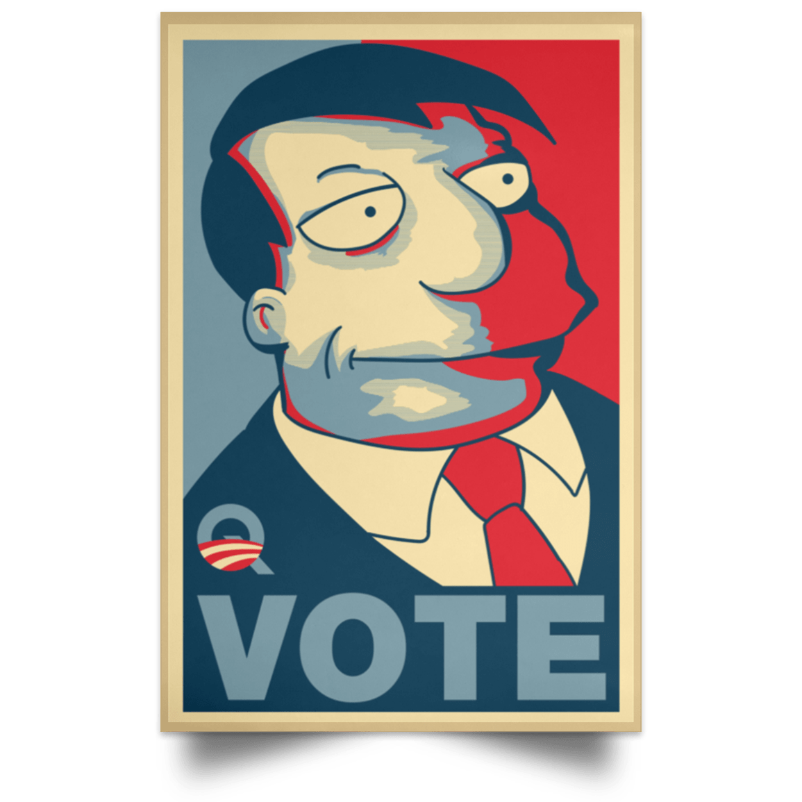 Vote Quimby Portrait Poster