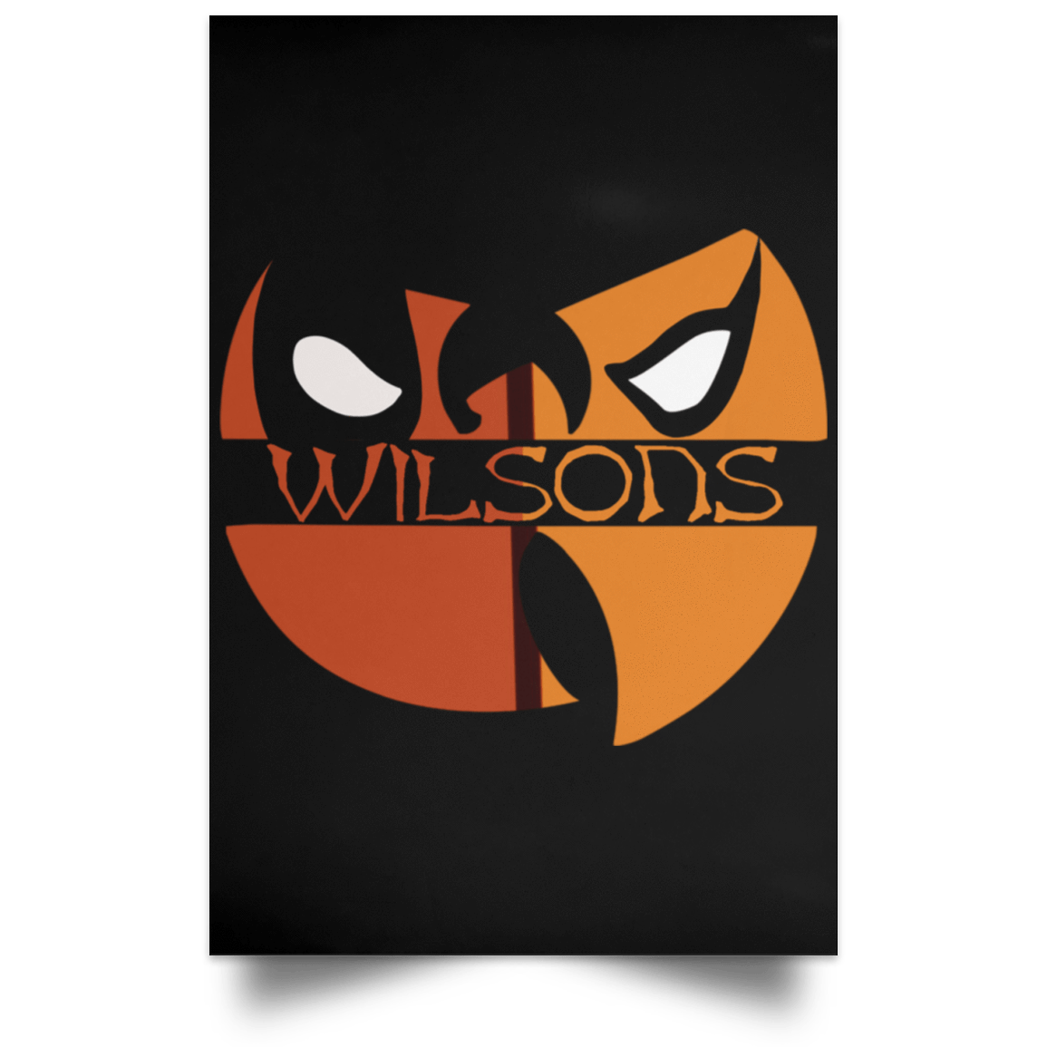 Housewares Black / 12" x 18" Wade and Slade Portrait Poster