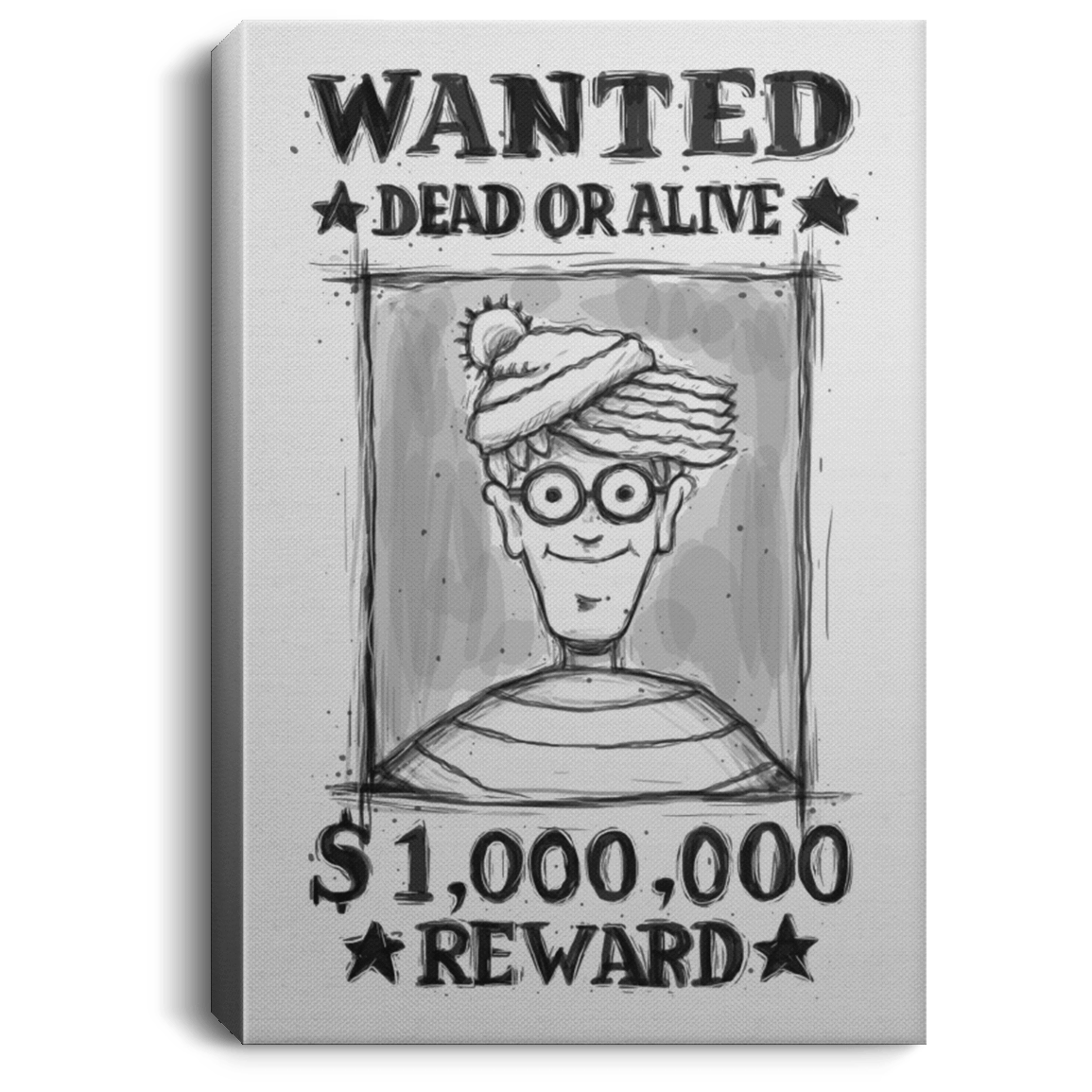 Housewares White / 8" x 12" Waldo Premium Portrait Canvas