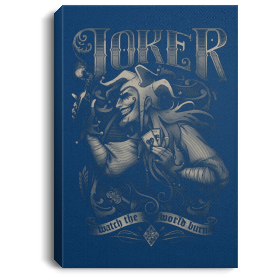 Housewares Royal / 8" x 12" Watch the world burn Premium Portrait Canvas