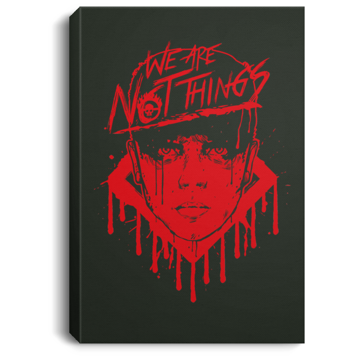 Housewares Forest / 8" x 12" We Are Not Things Premium Portrait Canvas