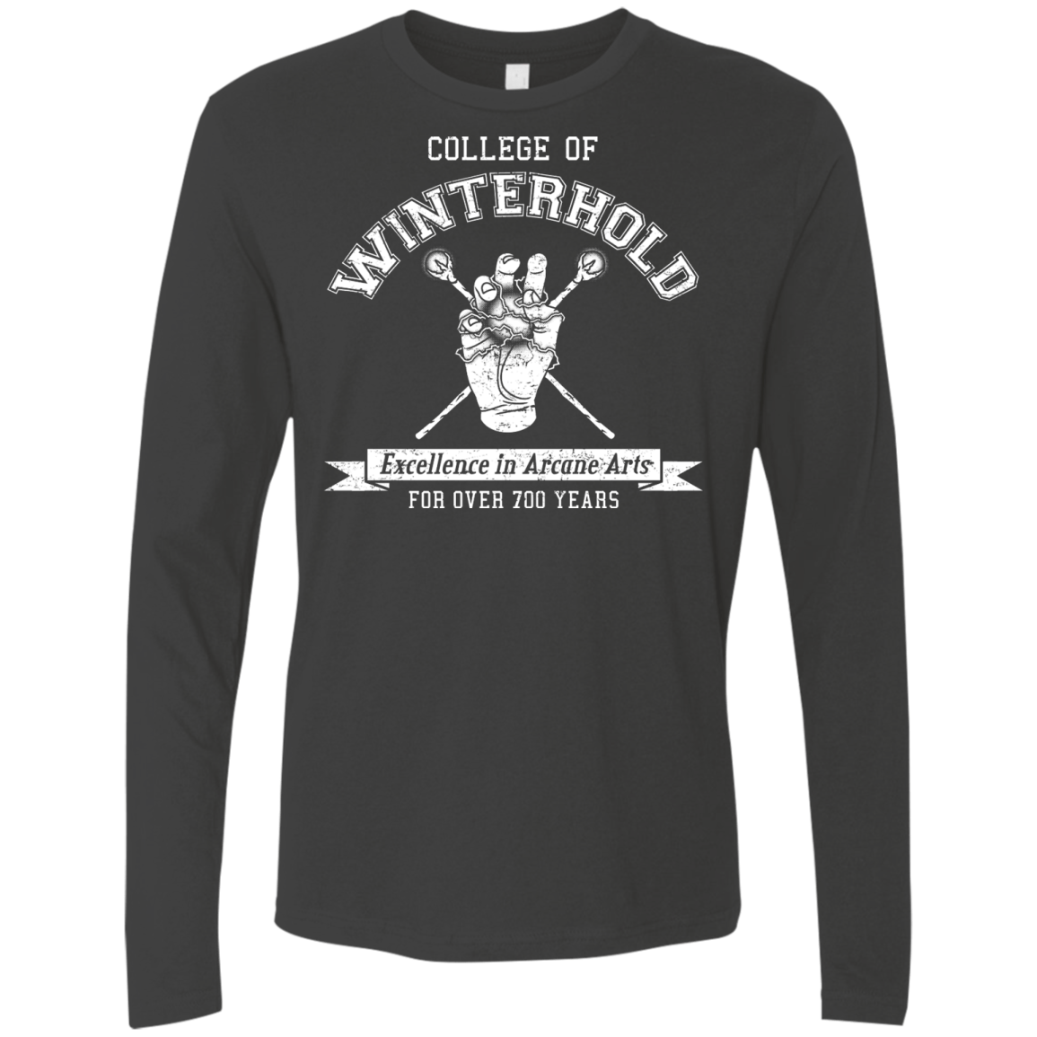 Mens_Premium Longsleeves Heavy Metal / Small College of Winterhold Men's Premium Long Sleeve