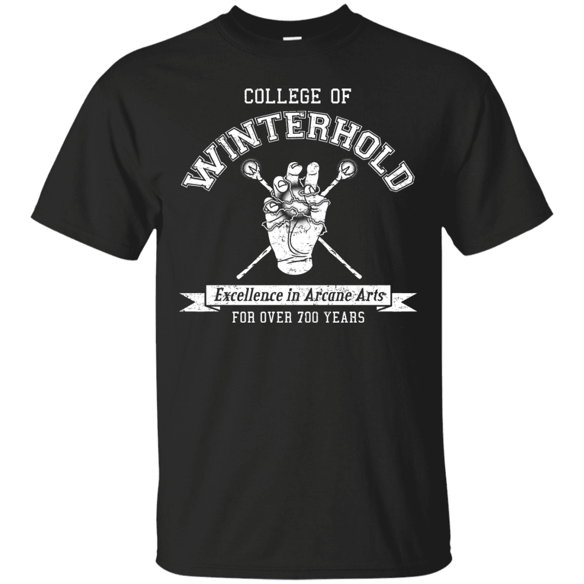 Mens_T-Shirts Black / Small College of Winterhold T-Shirt