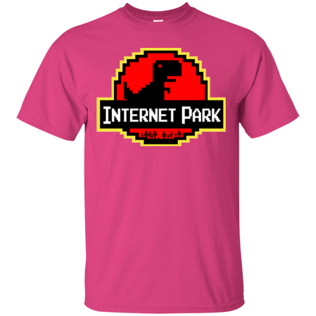 Mens_T-Shirts Heliconia / Small Internet Park - T-Shirt Test