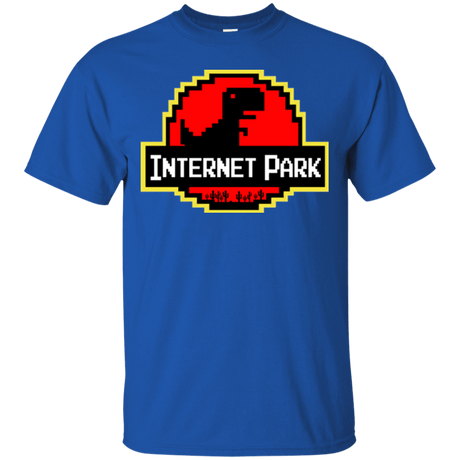 Mens_T-Shirts Royal / Small Internet Park - T-Shirt Test