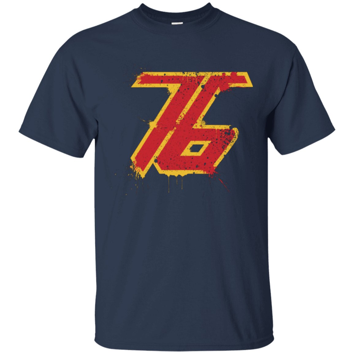 Mens_T-Shirts Navy / Small Soldier 76 T-Shirt SK