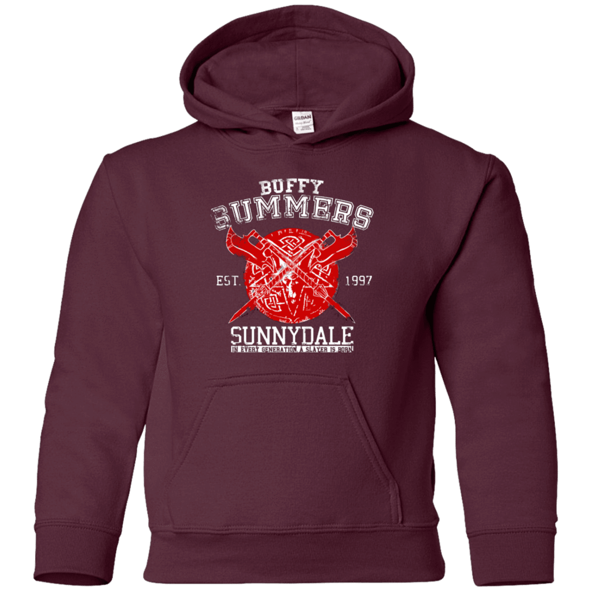 Sweatshirts Maroon / YS 1 in Every Generation Youth Hoodie