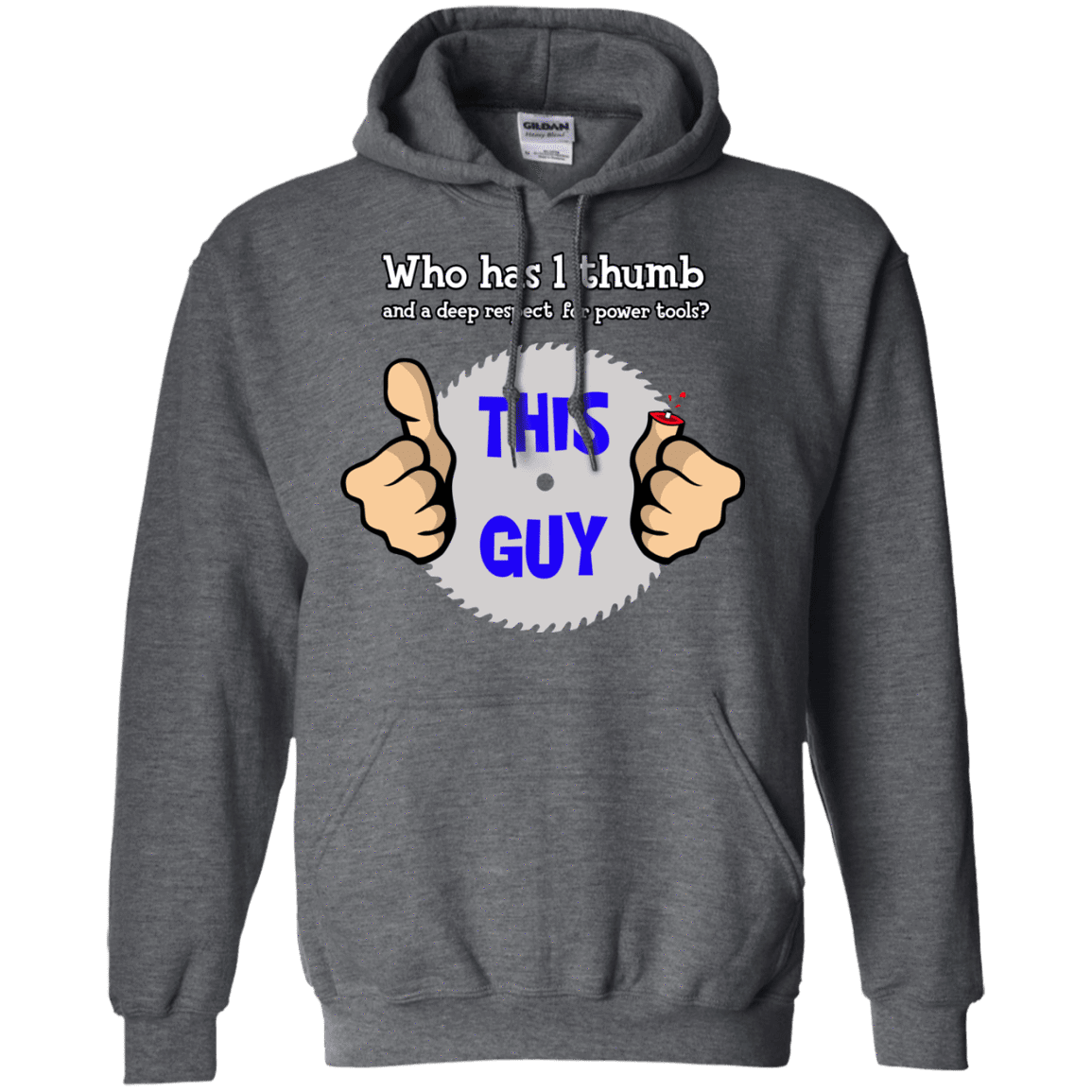 Sweatshirts Dark Heather / Small 1-thumb Pullover Hoodie