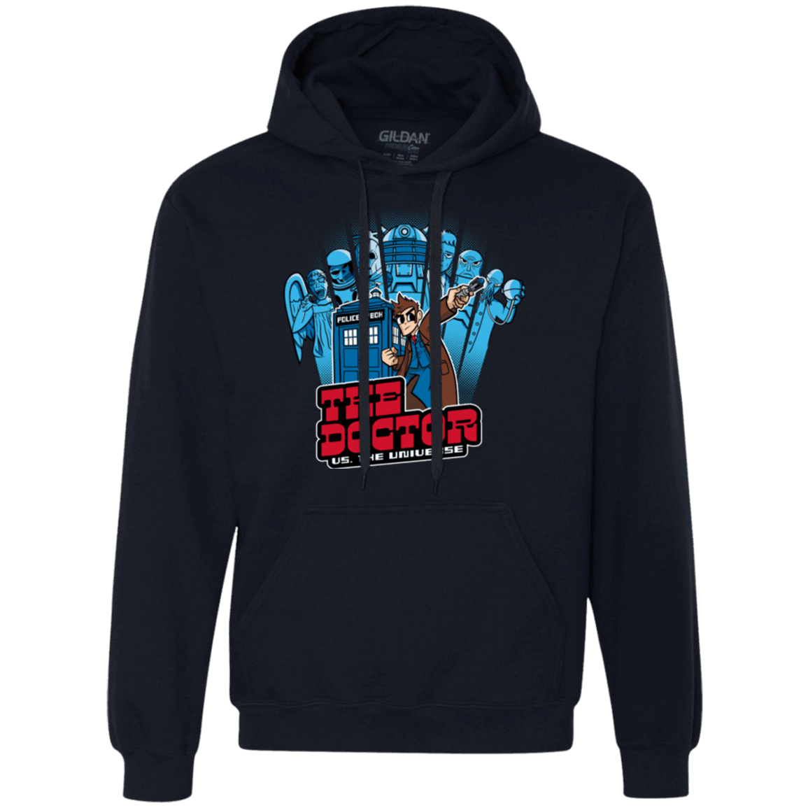 Sweatshirts Navy / Small 10 vs universe Premium Fleece Hoodie