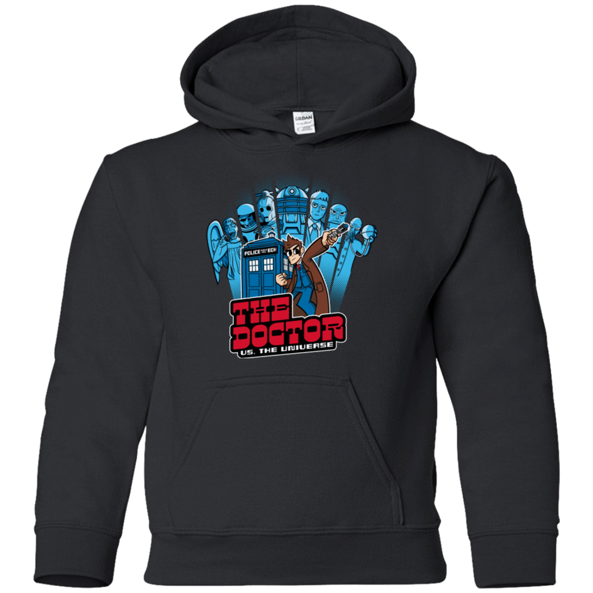 Sweatshirts Black / YS 10 vs universe Youth Hoodie