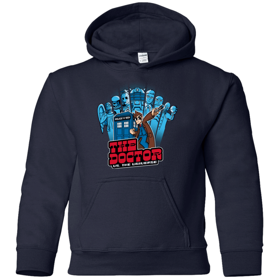 Sweatshirts Navy / YS 10 vs universe Youth Hoodie