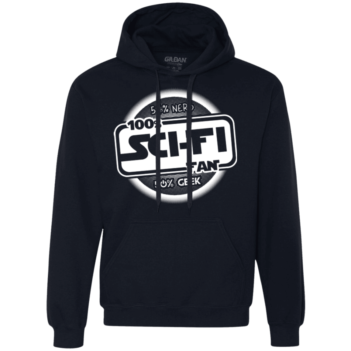 Sweatshirts Navy / Small 100 Percent Sci-fi Premium Fleece Hoodie