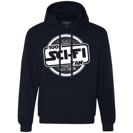 Sweatshirts Navy / Small 100 Percent Sci-fi Premium Fleece Hoodie