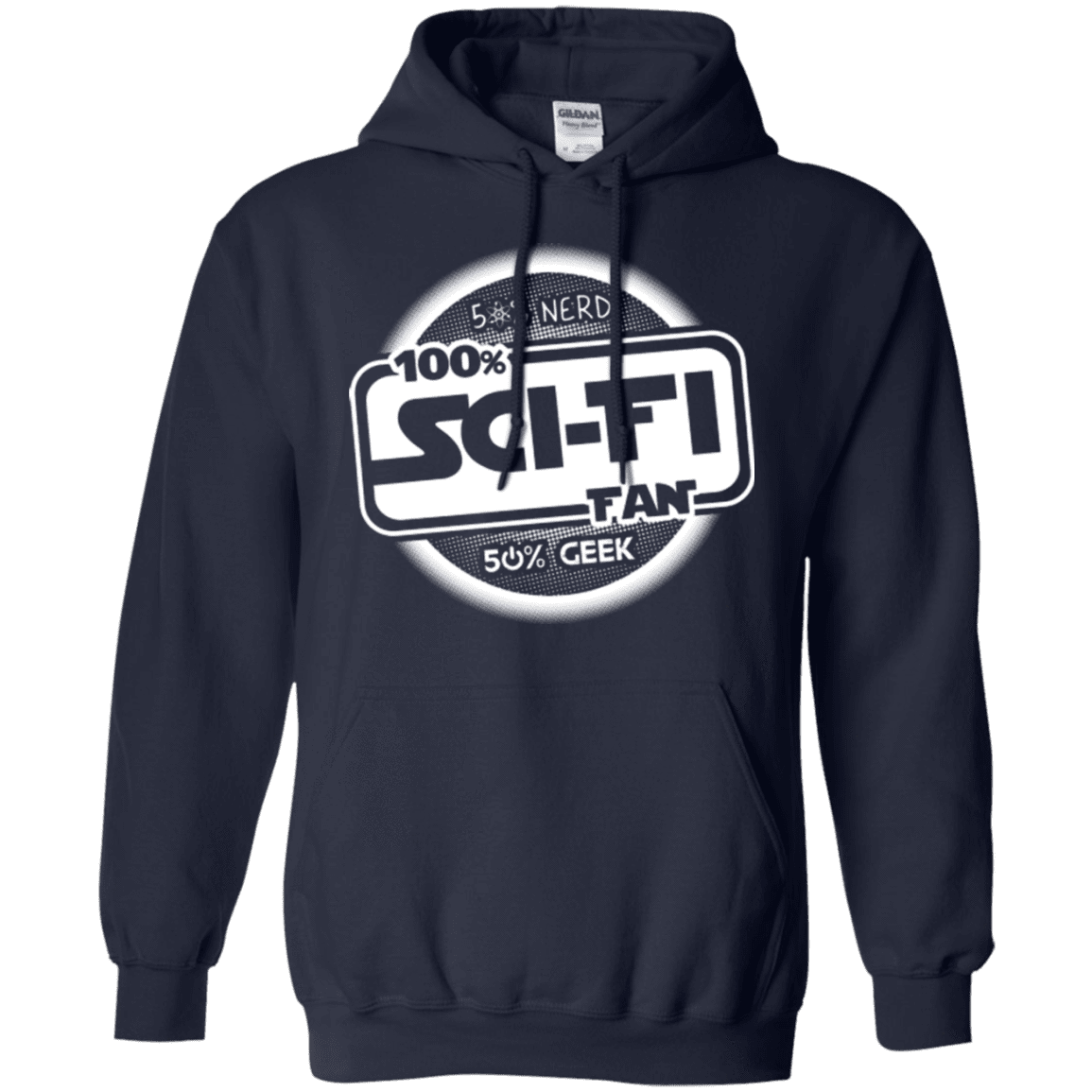 Sweatshirts Navy / Small 100 Percent Sci-fi Pullover Hoodie