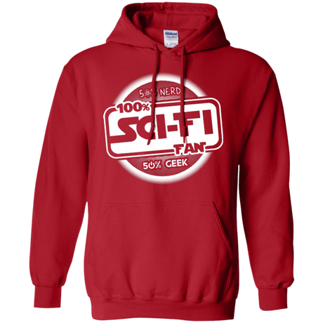 Sweatshirts Red / Small 100 Percent Sci-fi Pullover Hoodie