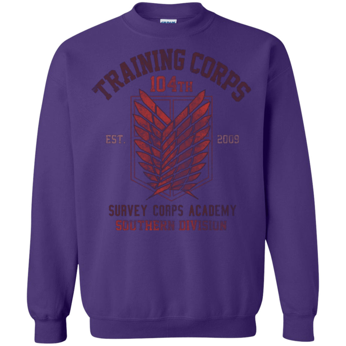 Sweatshirts Purple / Small 104th Training Corps Crewneck Sweatshirt