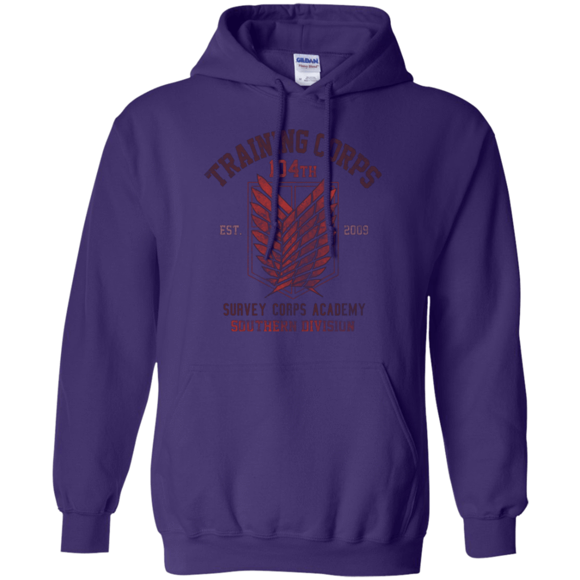 Sweatshirts Purple / Small 104th Training Corps Pullover Hoodie