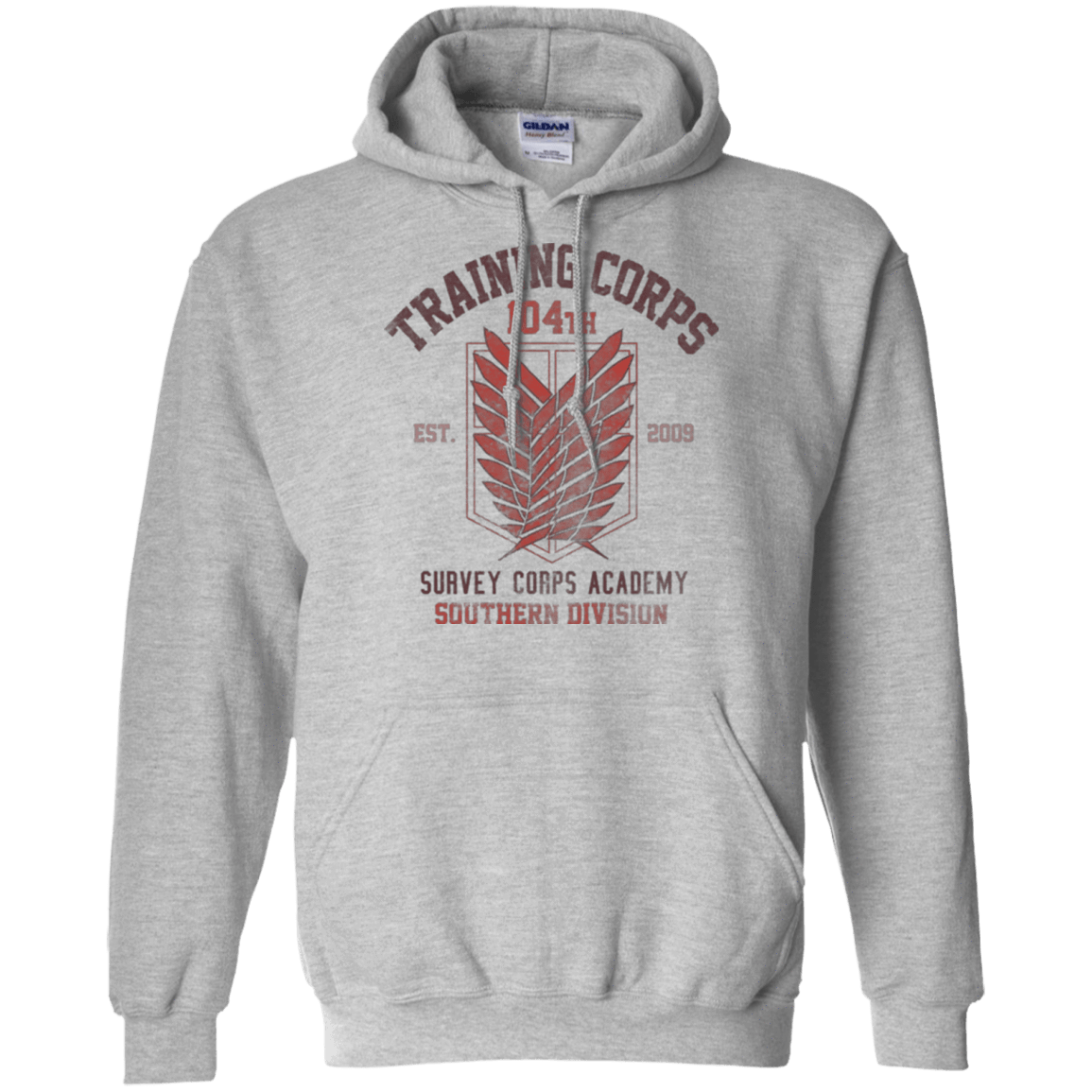 Sweatshirts Sport Grey / Small 104th Training Corps Pullover Hoodie