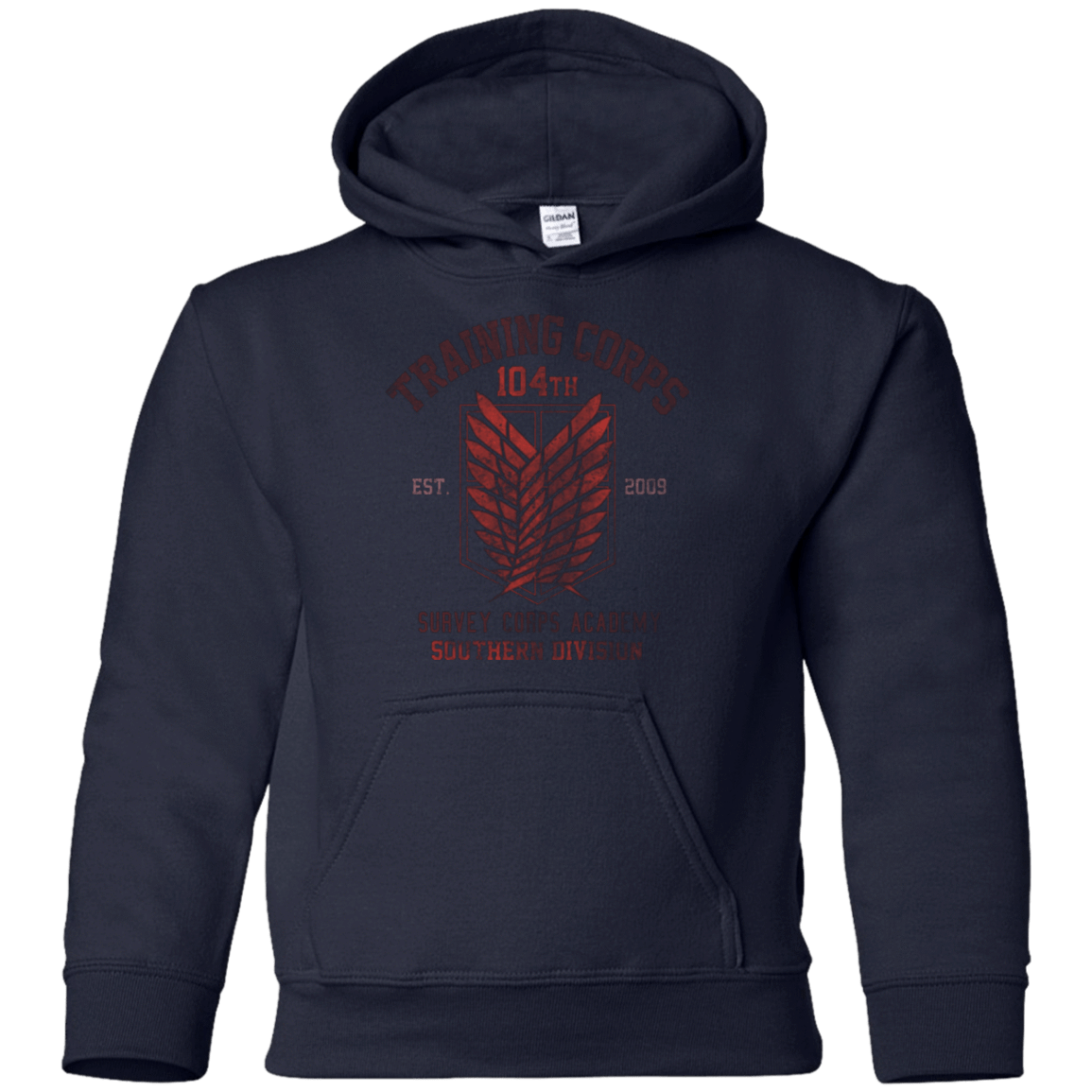 Sweatshirts Navy / YS 104th Training Corps Youth Hoodie
