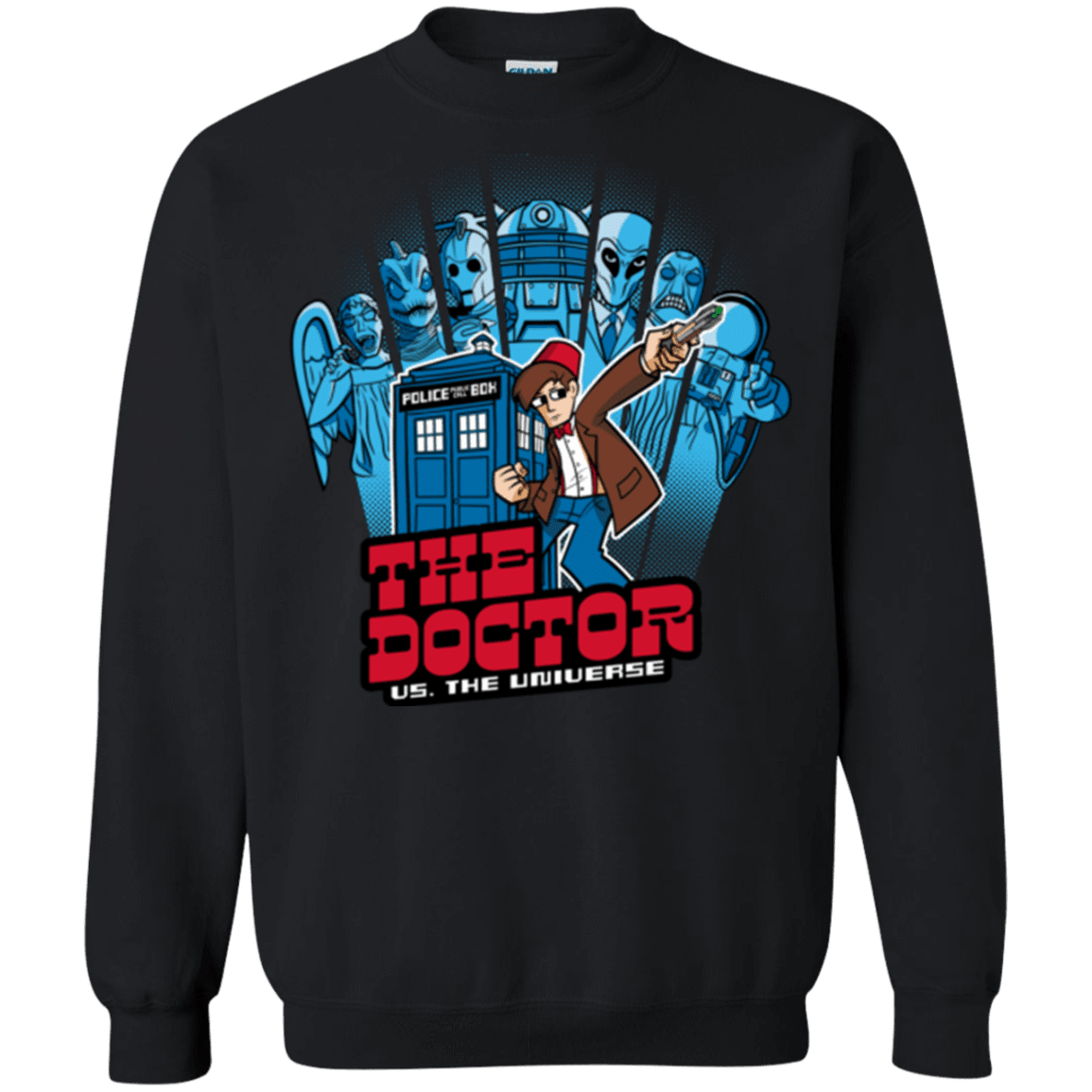 Sweatshirts Black / Small 11 vs universe Crewneck Sweatshirt