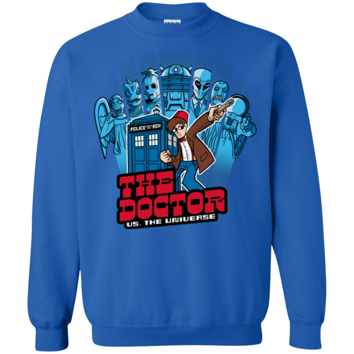 Sweatshirts Royal / Small 11 vs universe Crewneck Sweatshirt