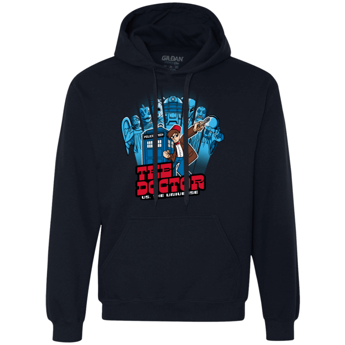 Sweatshirts Navy / Small 11 vs universe Premium Fleece Hoodie