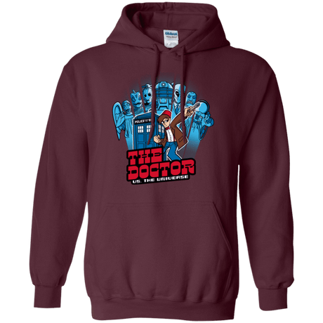 Sweatshirts Maroon / Small 11 vs universe Pullover Hoodie