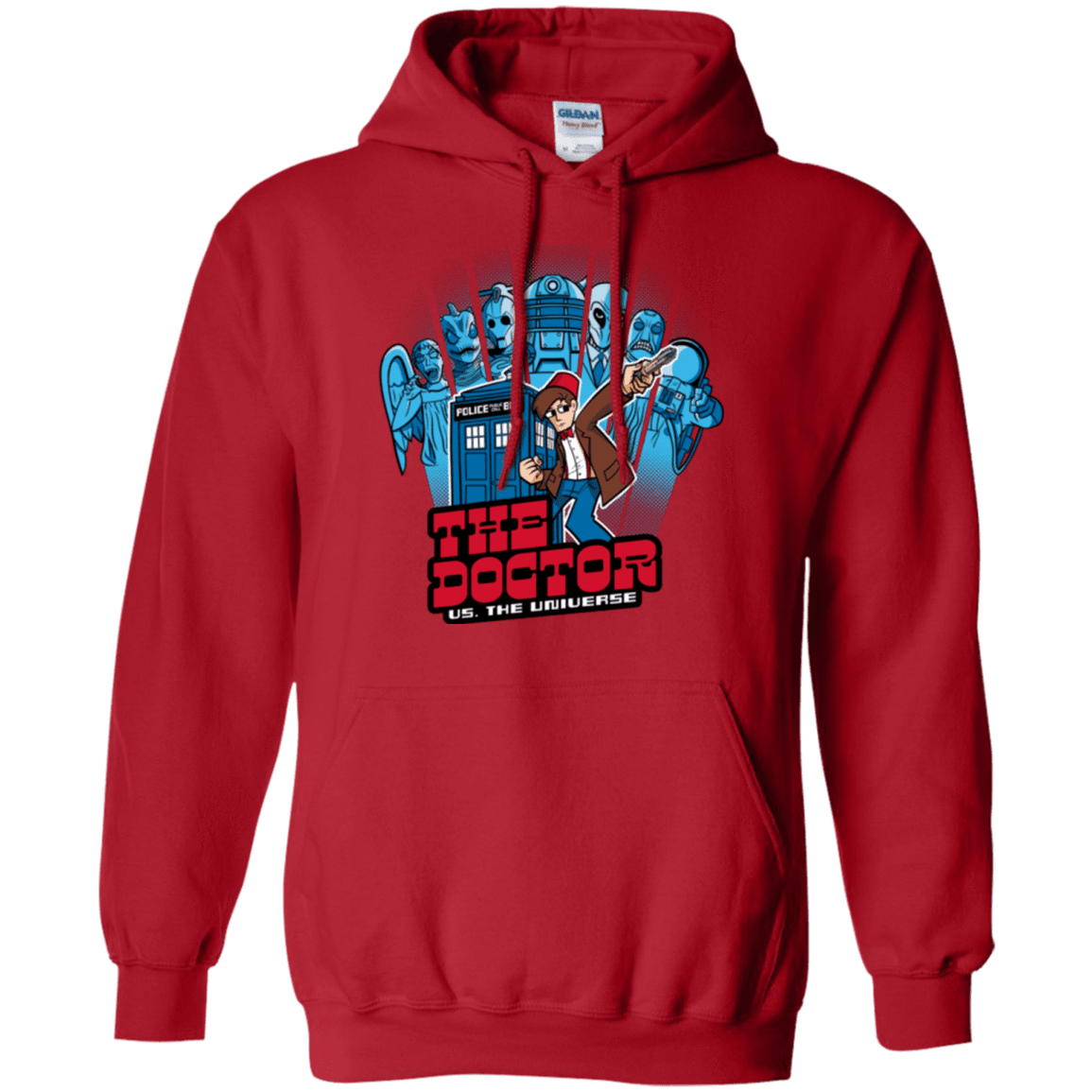 Sweatshirts Red / Small 11 vs universe Pullover Hoodie