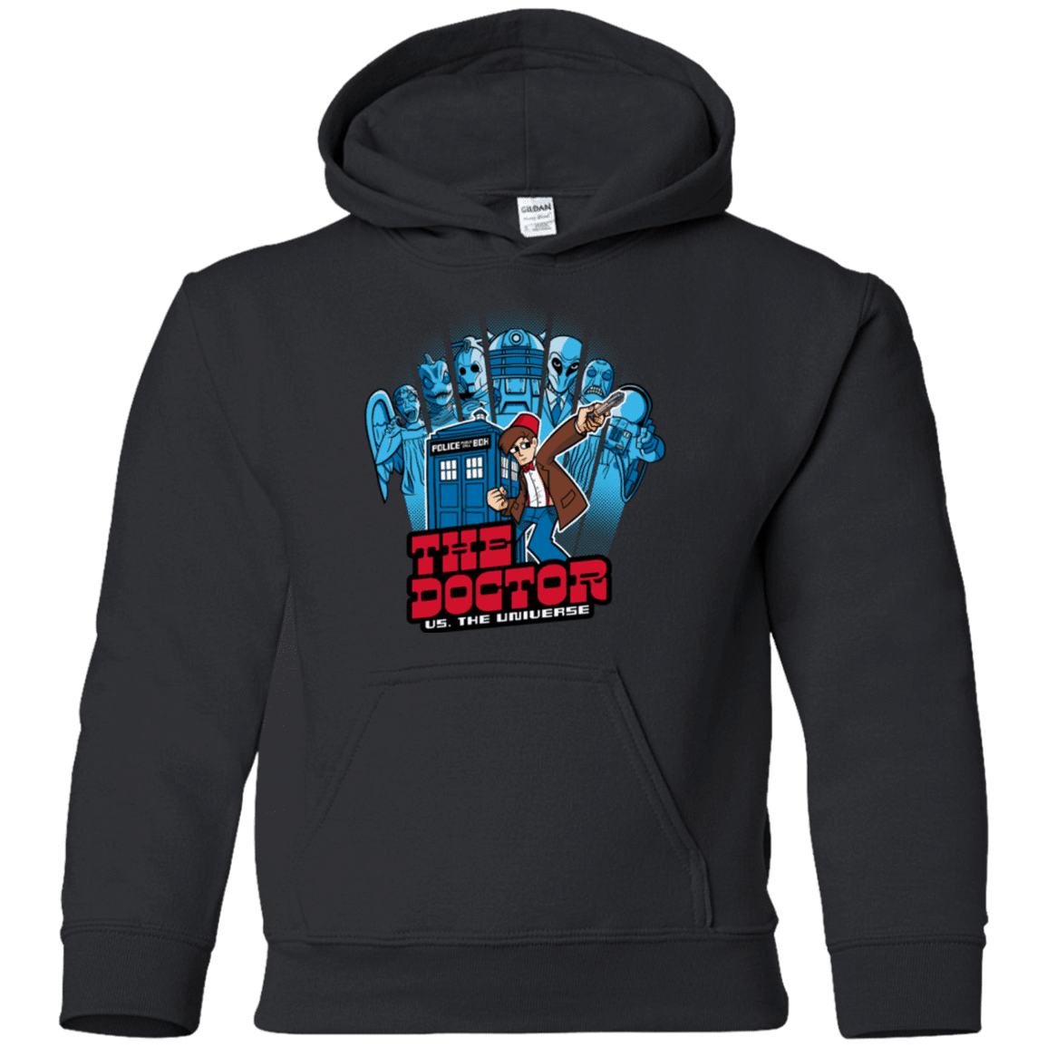 Sweatshirts Black / YS 11 vs universe Youth Hoodie