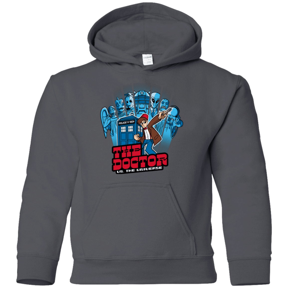 Sweatshirts Charcoal / YS 11 vs universe Youth Hoodie