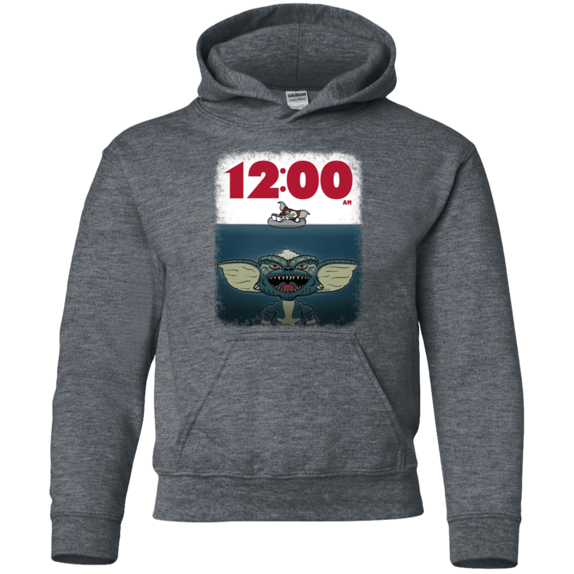 Sweatshirts Dark Heather / YS 12:00 AM Youth Hoodie