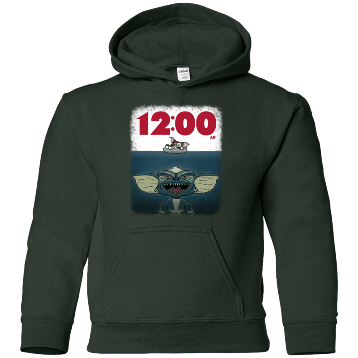 Sweatshirts Forest Green / YS 12:00 AM Youth Hoodie
