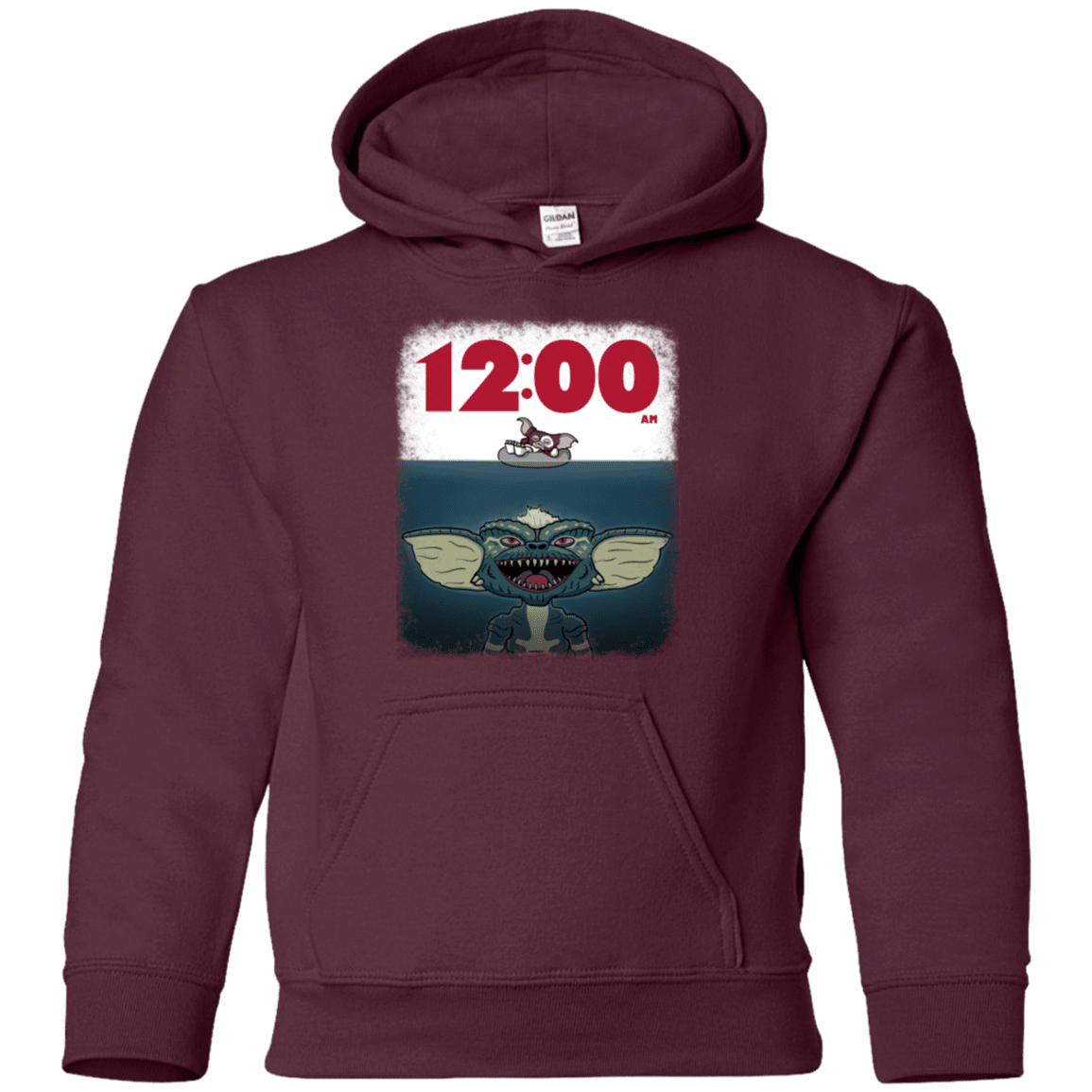 Sweatshirts Maroon / YS 12:00 AM Youth Hoodie