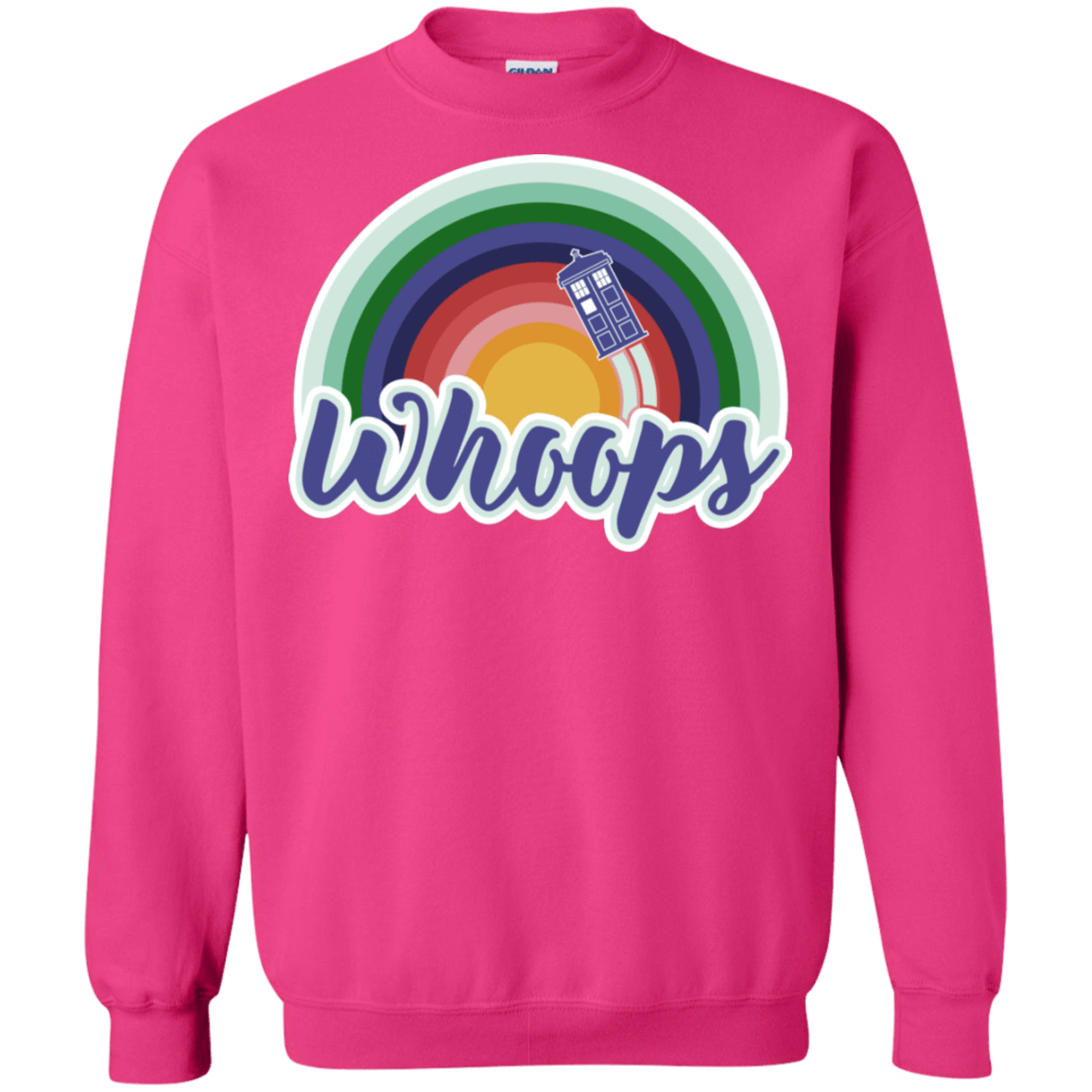 Sweatshirts Heliconia / S 13th Doctor Retro Whoops Crewneck Sweatshirt