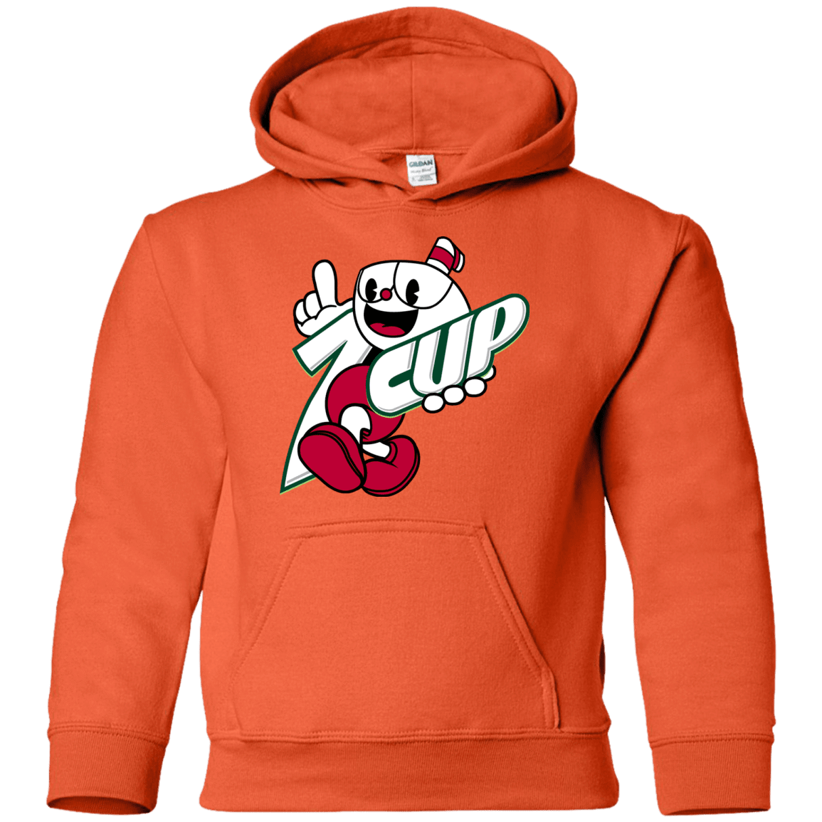 Sweatshirts Orange / YS 1cup Youth Hoodie