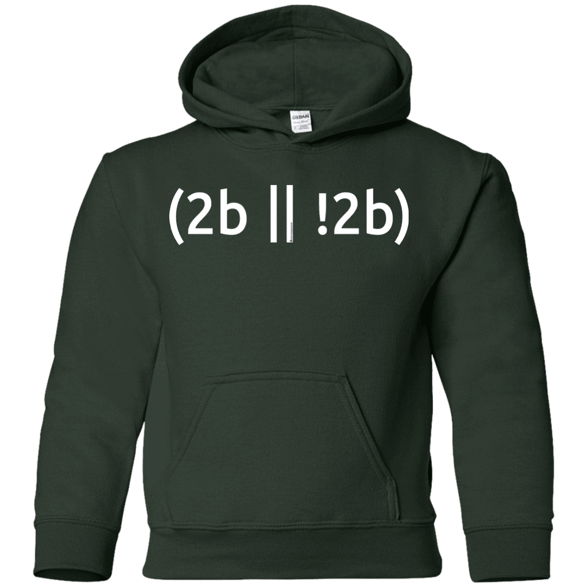 2b Or Not 2b Youth Hoodie
