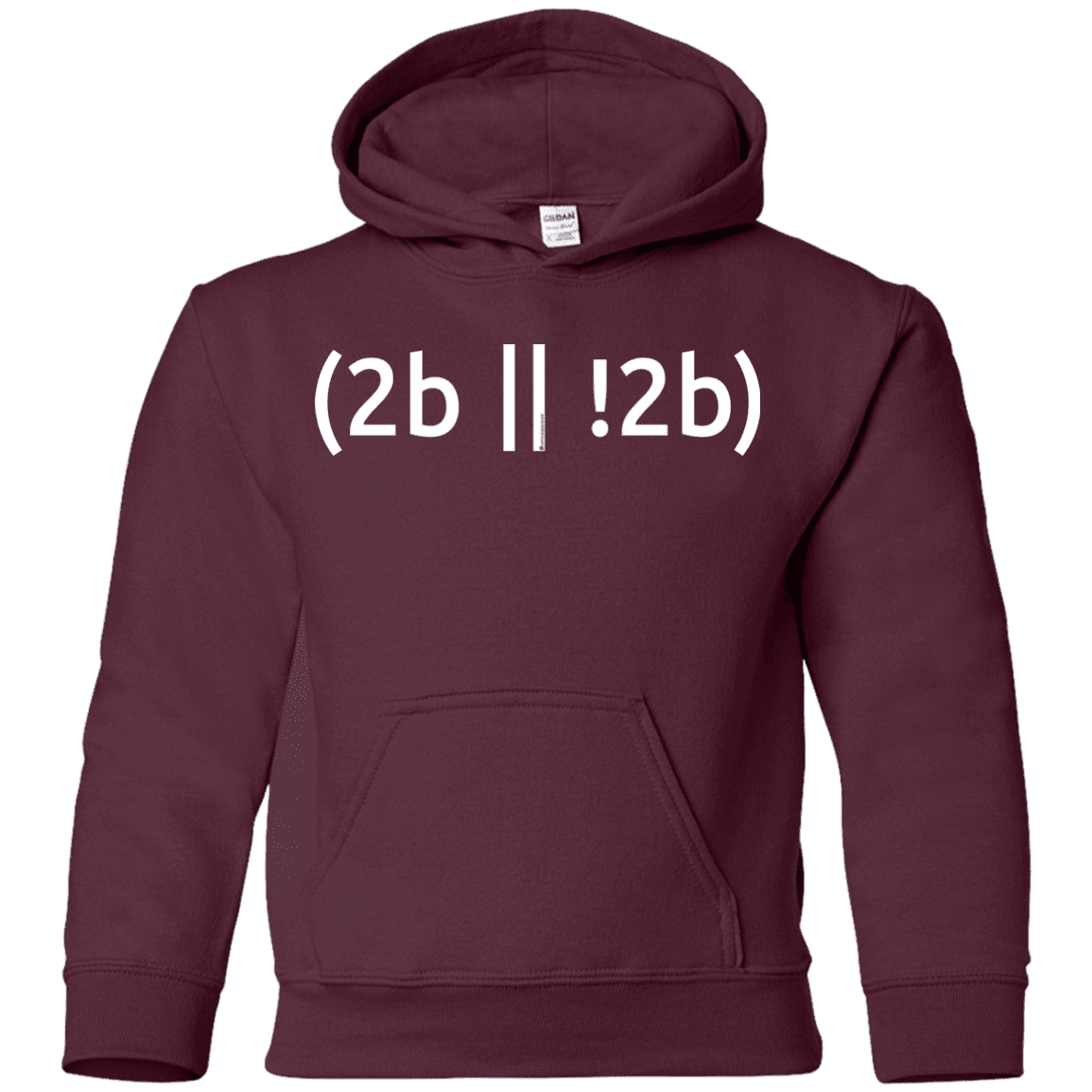 2b Or Not 2b Youth Hoodie