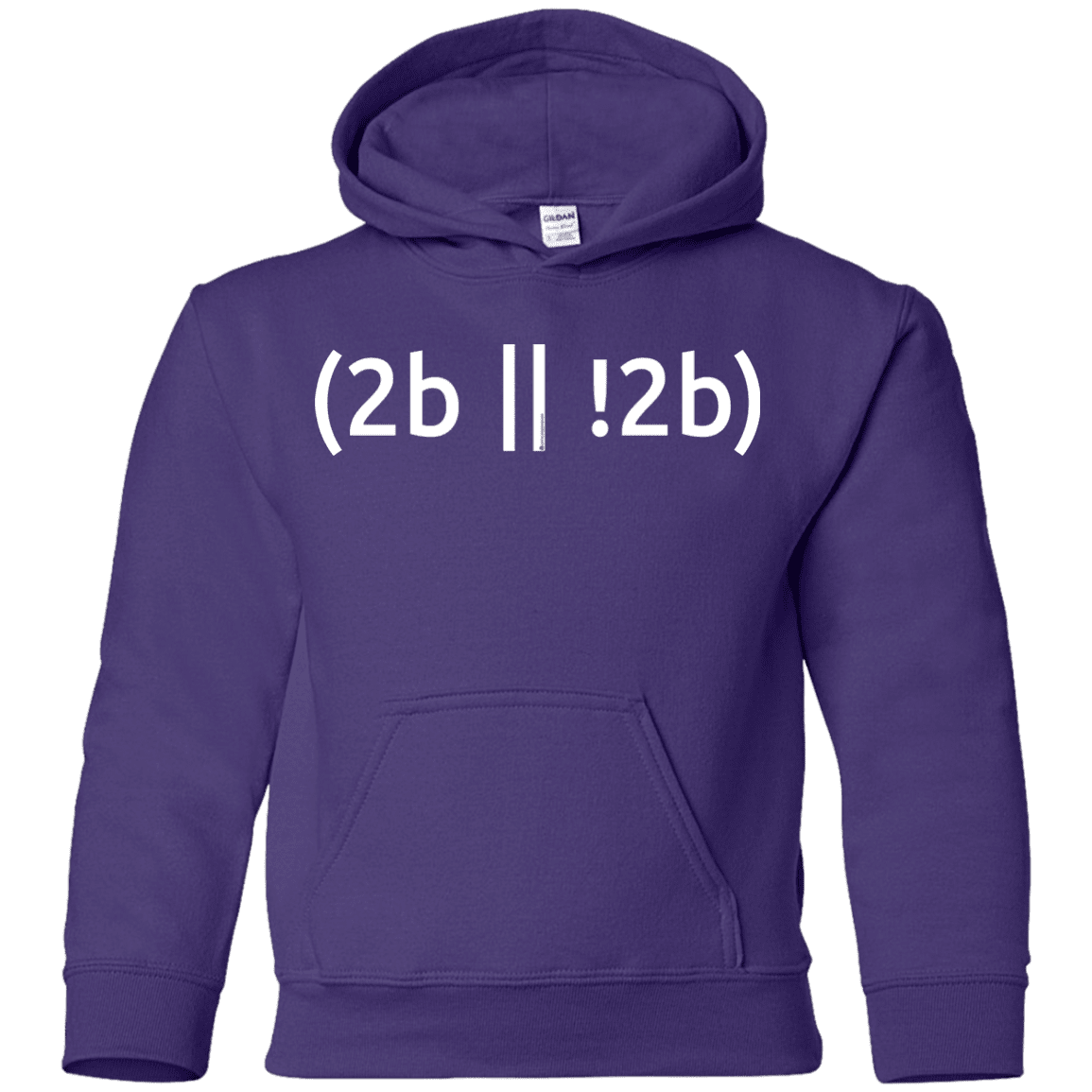 2b Or Not 2b Youth Hoodie