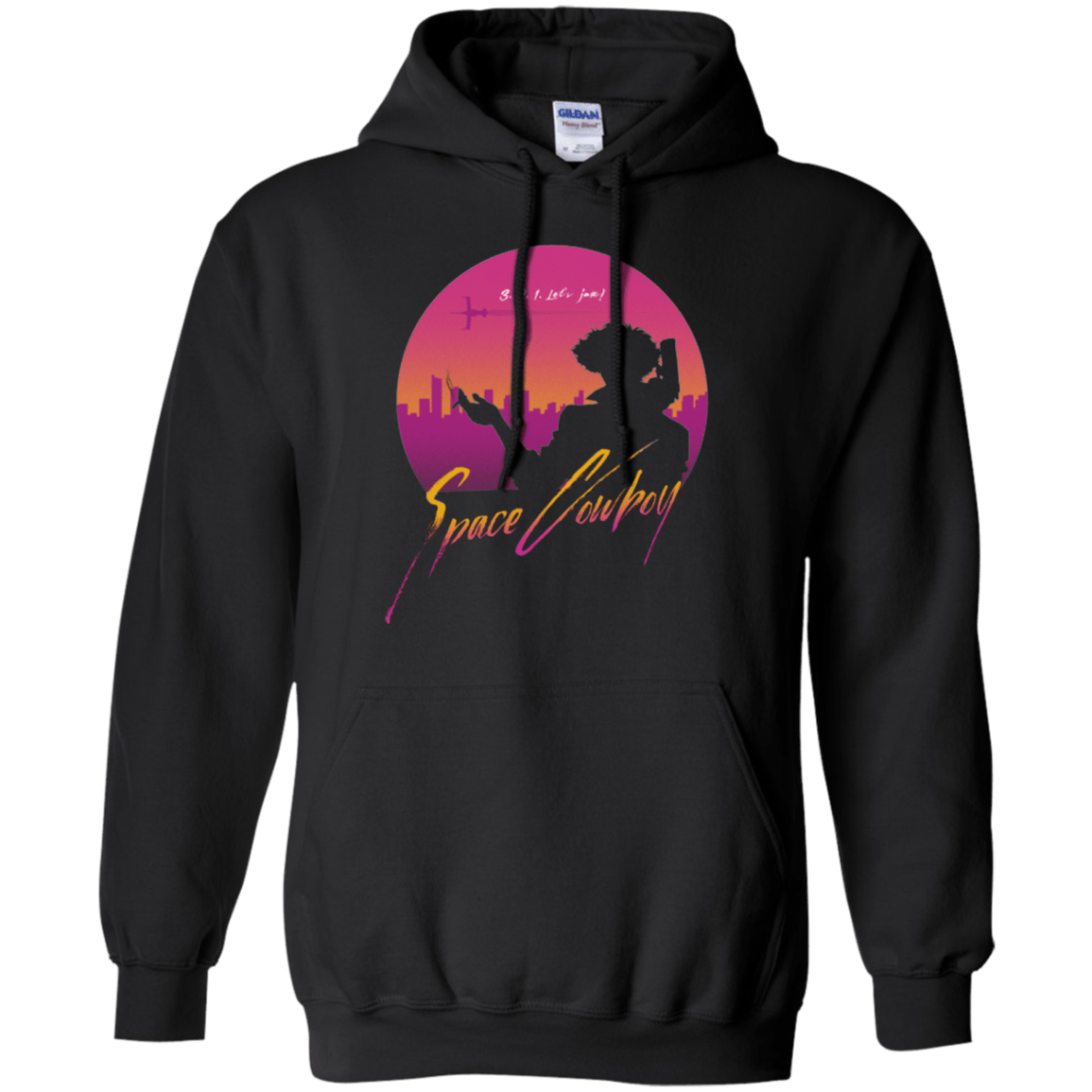 Sweatshirts Black / Small 3, 2, 1, Let's jam! Pullover Hoodie