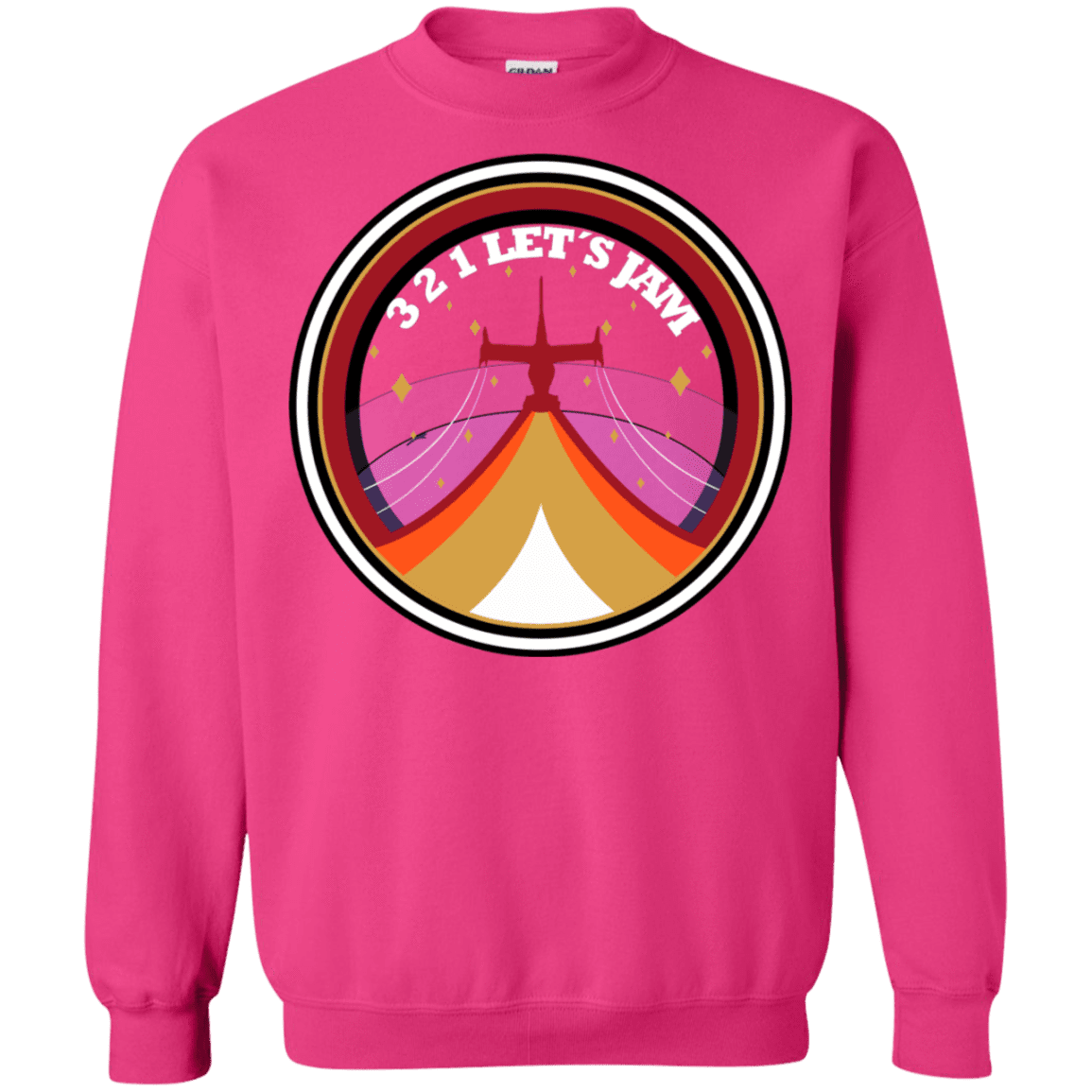 Sweatshirts Heliconia / S 3 2 1 Lets Jam Crewneck Sweatshirt