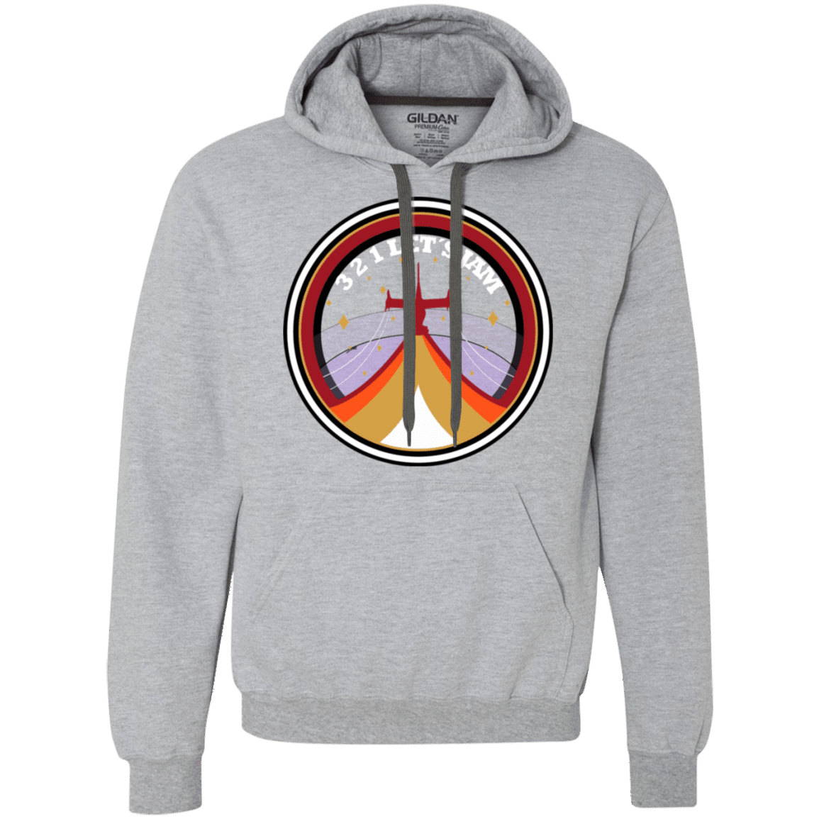 Sweatshirts Sport Grey / L 3 2 1 Lets Jam Premium Fleece Hoodie