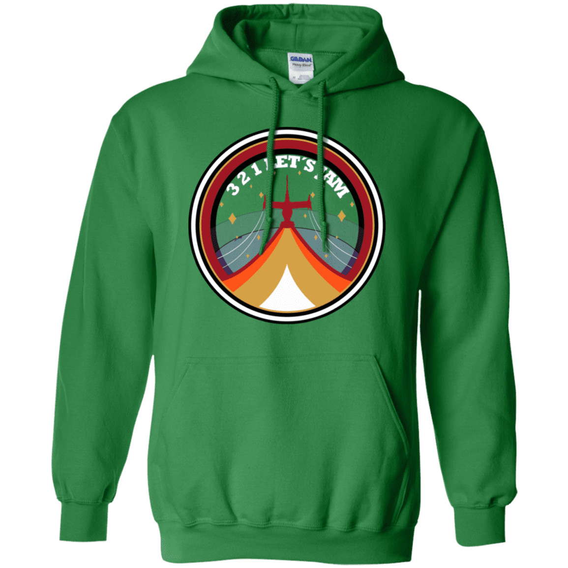 Sweatshirts Irish Green / S 3 2 1 Lets Jam Pullover Hoodie