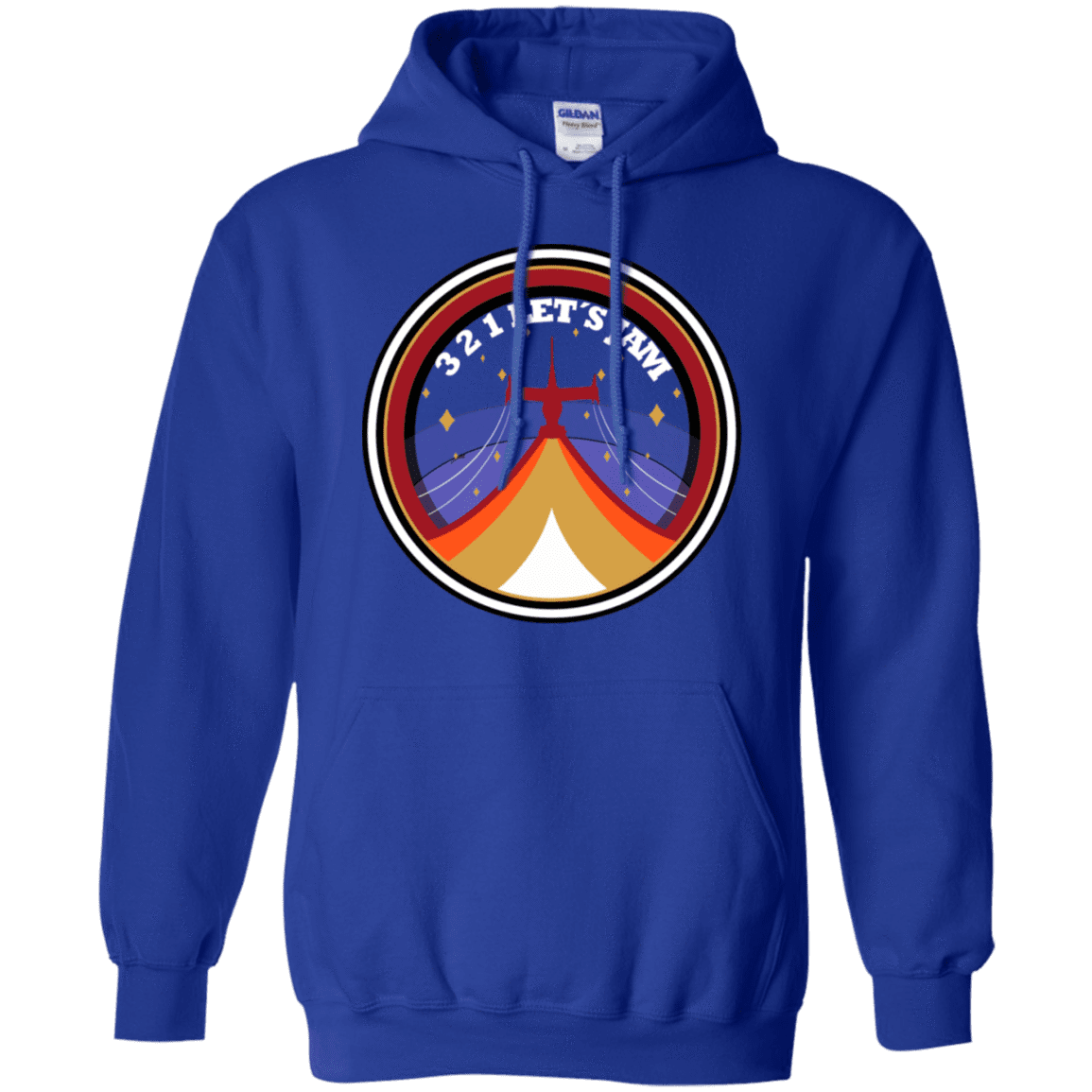 Sweatshirts Royal / S 3 2 1 Lets Jam Pullover Hoodie