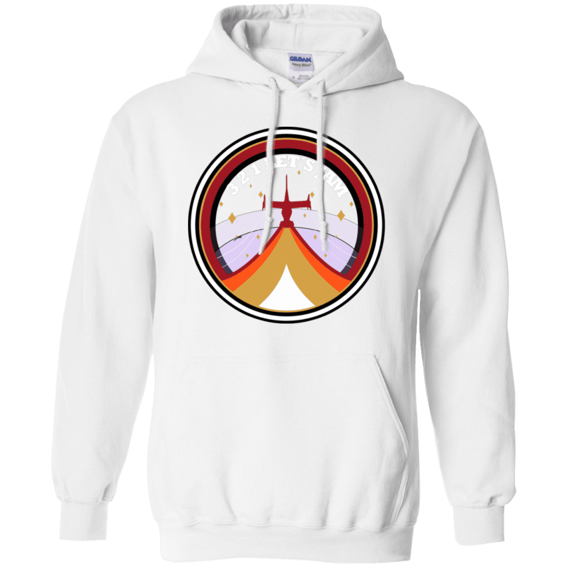 Sweatshirts White / S 3 2 1 Lets Jam Pullover Hoodie