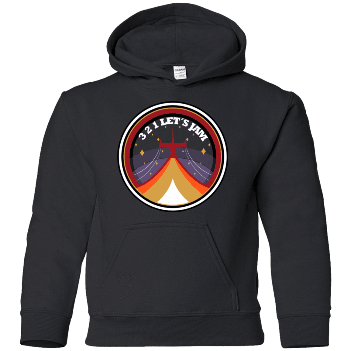 Sweatshirts Black / YS 3 2 1 Lets Jam Youth Hoodie